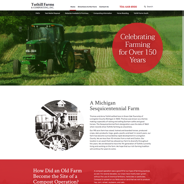 Tuthill Farms & Composting Website